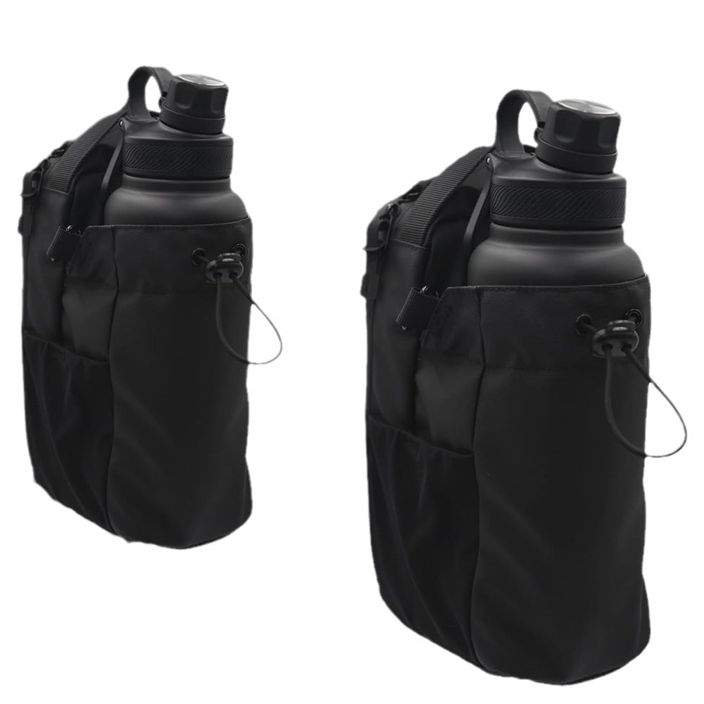 Magnetic Gym Bag Huge Capacity Magnetic Carrier Pouch with Phone Pocket Portable Water Bottle Pouch Cross Body Accessories Bag