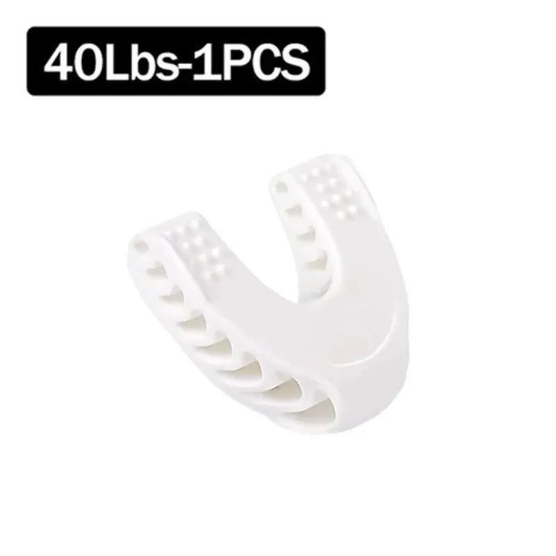 U Shape Jaw Exerciser New Facial Pop N Go Mouth Jawline Face Fitness Muscle Chew Ball Bite Breaker Training Equipment