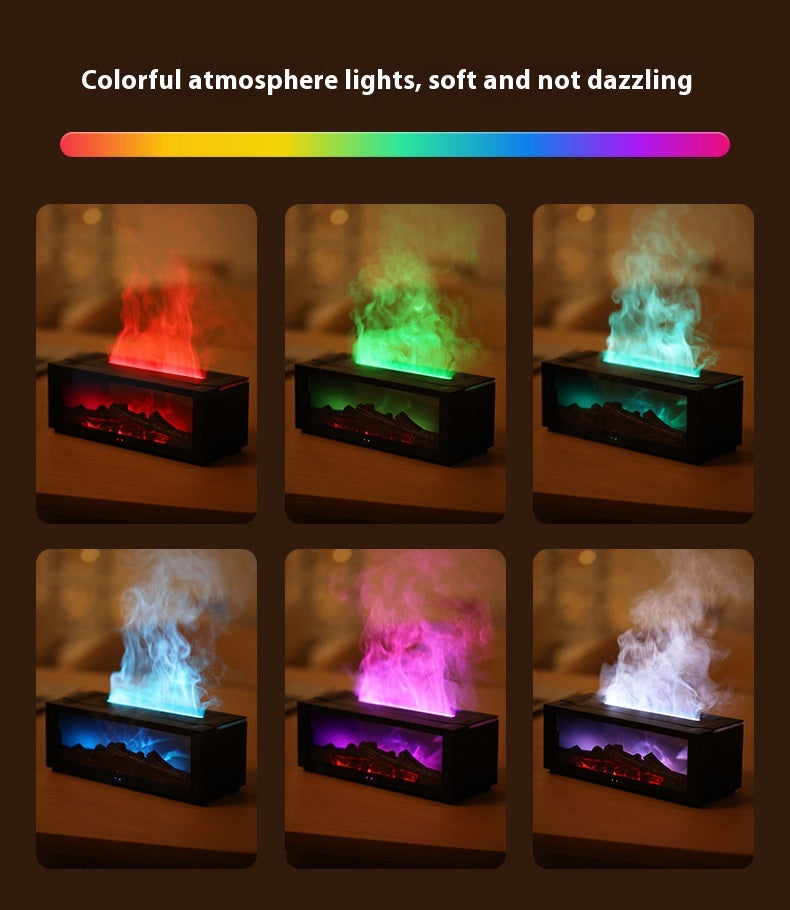 3D Flame Glow Humidifier