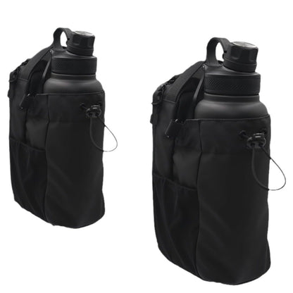 Magnetic Gym Bag Huge Capacity Magnetic Carrier Pouch with Phone Pocket Portable Water Bottle Pouch Cross Body Accessories Bag