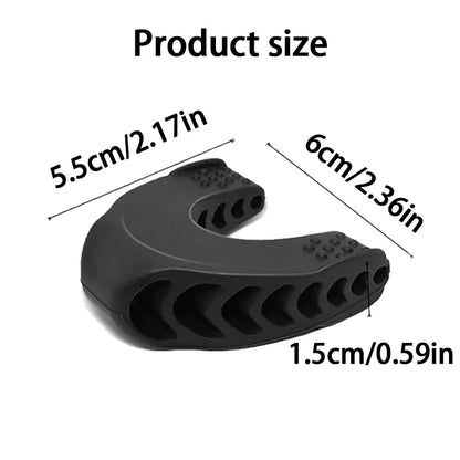 U Shape Jaw Exerciser New Facial Pop N Go Mouth Jawline Face Fitness Muscle Chew Ball Bite Breaker Training Equipment