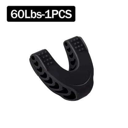 U Shape Jaw Exerciser New Facial Pop N Go Mouth Jawline Face Fitness Muscle Chew Ball Bite Breaker Training Equipment