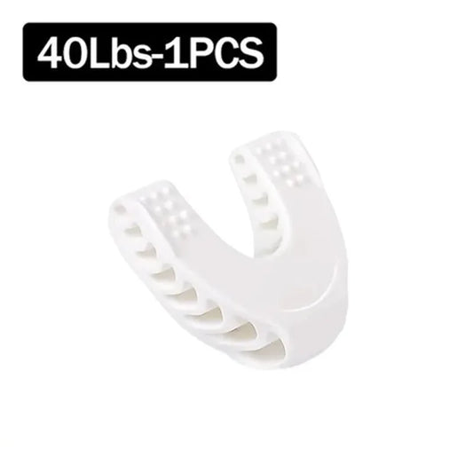 U Shape Jaw Exerciser New Facial Pop N Go Mouth Jawline Face Fitness Muscle Chew Ball Bite Breaker Training Equipment